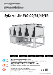 SystemAir SyScroll Air EVO HP 170 Installations- Und Wartungshandbuch
