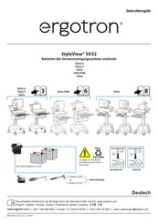 Ergotron StyleView SV32-T Handbuch