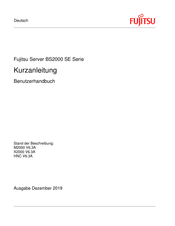 Fujitsu BS2000 SE Serie Kurzanleitung
