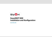 Swyx SwyxDECT 800 Installation Und Konfiguration