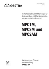 Gestra MPC2AM Bersetzung Der Originalbetriebsanleitung