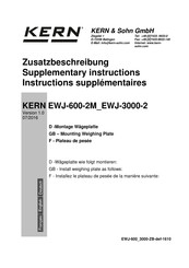 KERN EWJ-3000-2 Zusatzbeschreibung
