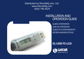 Lascar Electronics EL-USB-TC-LCD Bedienungsanleitung