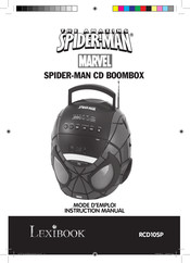 LEXIBOOK SPIDER-MAN RCD10SP Handbuch