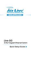 AirLive Live-5G Quick Setup”-Anleitung