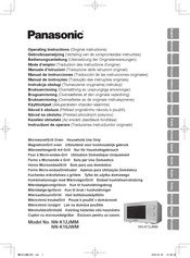 Panasonic NN-K12JMM Bedienungsanleitung