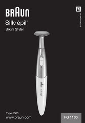 Braun Silk-epil FG 1100 Gebrauchsanweisung