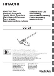 Hitachi CG-GT Bedienungsanleitung
