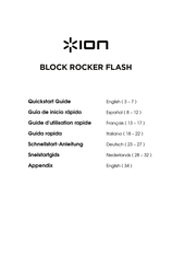 ION BLOCK ROCKER FLASH Schnellstartanleitung