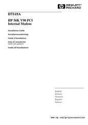 Hewlett-Packard D7519A Installationsanleitung