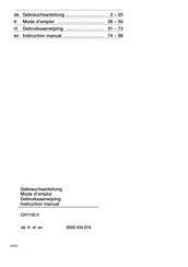 Constructa CH1102.0 Gebrauchsanleitung