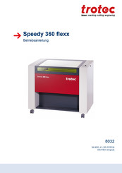 Trotec Speedy 360 flexx Betriebsanleitung