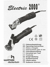 Hauptner Electric 2000 Gebrauchsanweisung