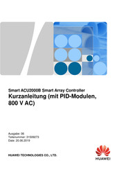 Huawei Smart ACU2000BD-2PID/2PLC Kurzanleitung