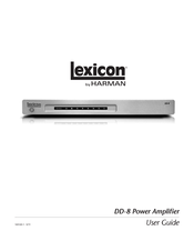 Harman Lexicon DD-8 Benutzerhandbuch