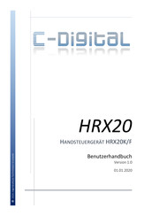 c-digital HRX20F Benutzerhandbuch