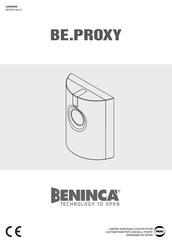 Beninca BE.PROXY Bedienungsanleitung