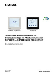 Siemens RDD810KN Basisdokumentation