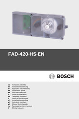Bosch FAD-420-HS-EN Installationsanleitung