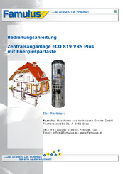 Famulus ECO 819 VRS Plus Bedienungsanleitung
