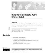 Cisco Systems 2924M XL DC Handbuch