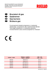 Riello MB10SM BLU Montage-, Bedienungs- Und Wartungsanleitung
