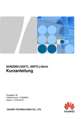 Huawei SUN2000-55KTL Kurzanleitung