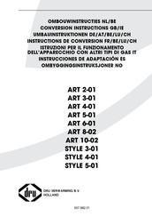Dru ART 6-01 Umbauinstruktionen