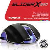 Nova SLIDER X 600 Benutzung Handbuch