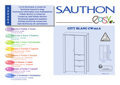 SAUTHON Easy CITY BLANC CW191A Montageanleitung