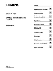 Siemens SIMATIC NET S7-1500 Betriebsanleitung