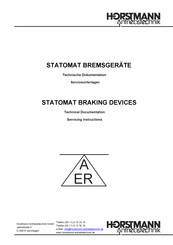 Horstmann STATOMAT Technische Dokumentation