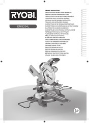 Ryobi EMS254L Übersetzung Der Originalanleitung