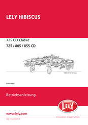 LELY HIBISCUS 805 Master Betriebsanleitung