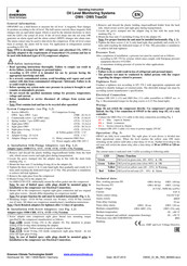 Emerson OW4 TraxOil Betriebsanleitung