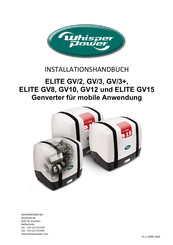 Whisper Power ELITE GV-3 Installationshandbuch