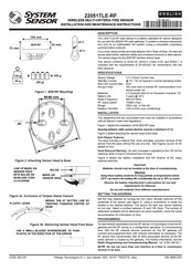 System Sensor 22051TLE-RF Installations- Und Wartungsanleitung