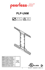 peerless-AV PLP-UNM Bedienungsanleitung