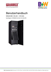Wöhrle UPS5000-E  BF Serie Benutzerhandbuch