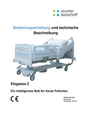 wissner-bosserhoff Eleganza 2 Bedienungsanleitung Und Technische Beschreibung