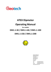 ATEX DM1.1-100 Bedienungsanleitung