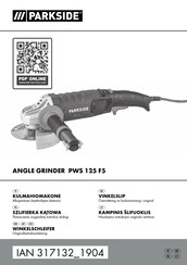 Parkside PWS 125 F5 Originalbetriebsanleitung