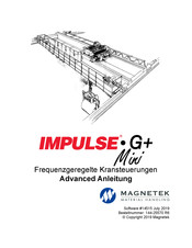 Magnetek IMPULSE G+ Mini Advanced Anleitung