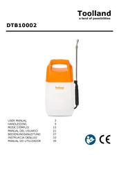 Toolland DTB10002 Bedienungsanleitung
