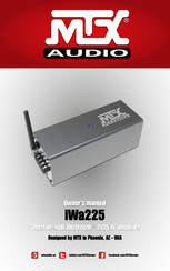 MTX Audio iWa225 Handbuch