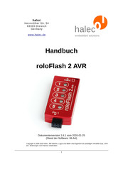 halec roloFlash 2 AVR Handbuch