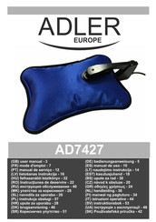 Adler europe AD7427 Bedienungsanweisung