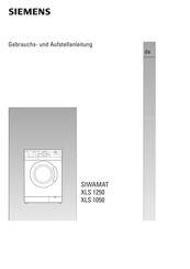 Siemens SIWAMAT XLS 1250 Gebrauchs- Und Aufstellanleitung