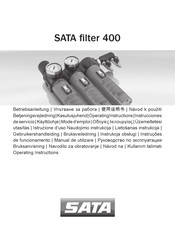 SATA filter 400 Betriebsanleitung