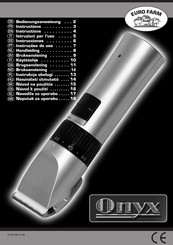 Kerbl Onyx Montage- Und Bedienungsanweisung